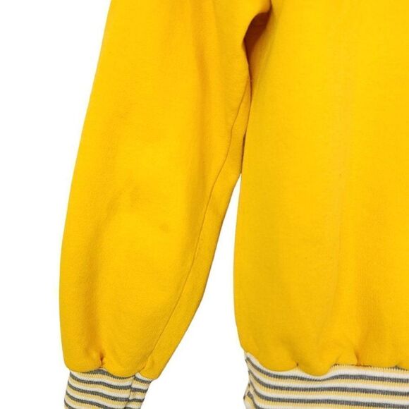 Ski Lift Sweatshirt Vintage 80s Downhill Skiing HEET Chocolate Drink Medium - Picture 6 of 9